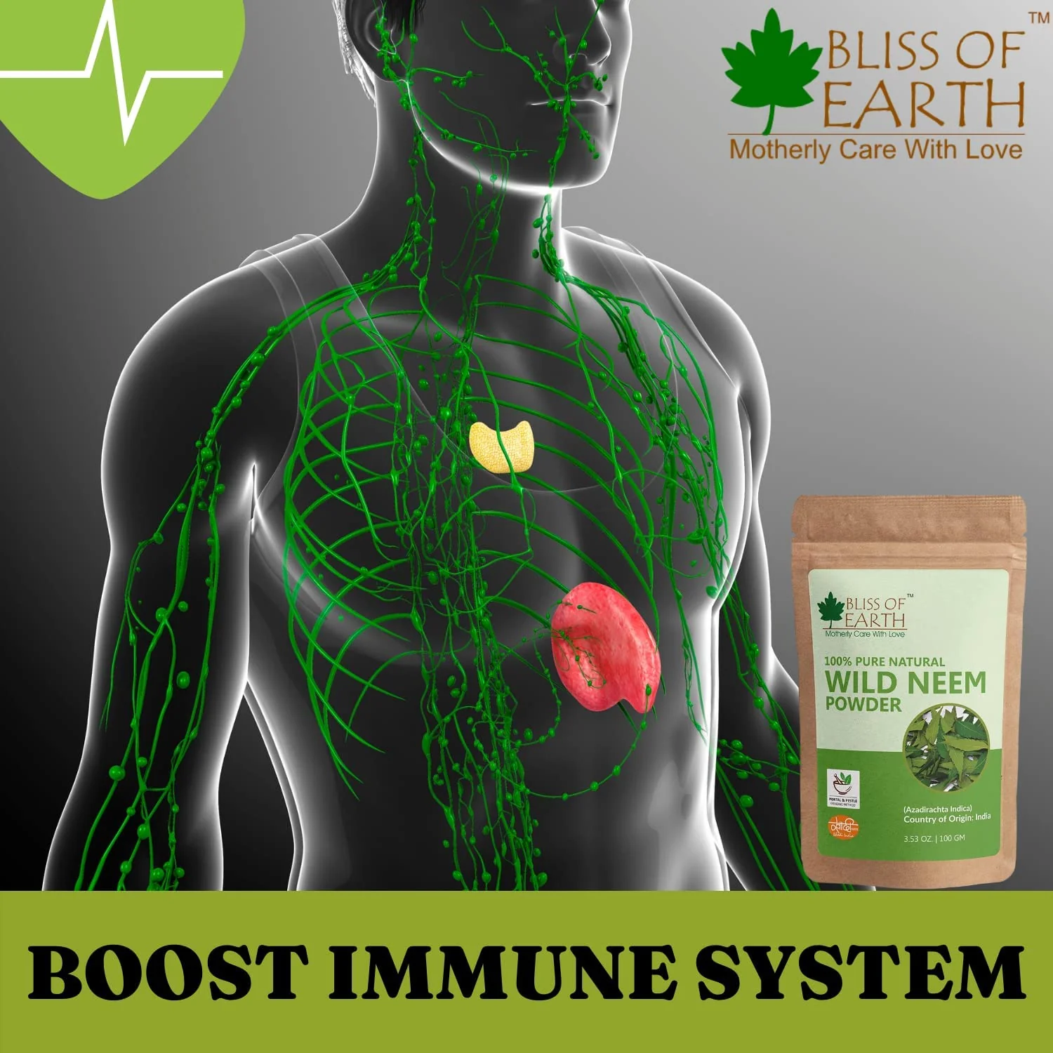 Jatamansi Powder + Neem Leaves Powder (Pack of 2x100gm) - Image 9