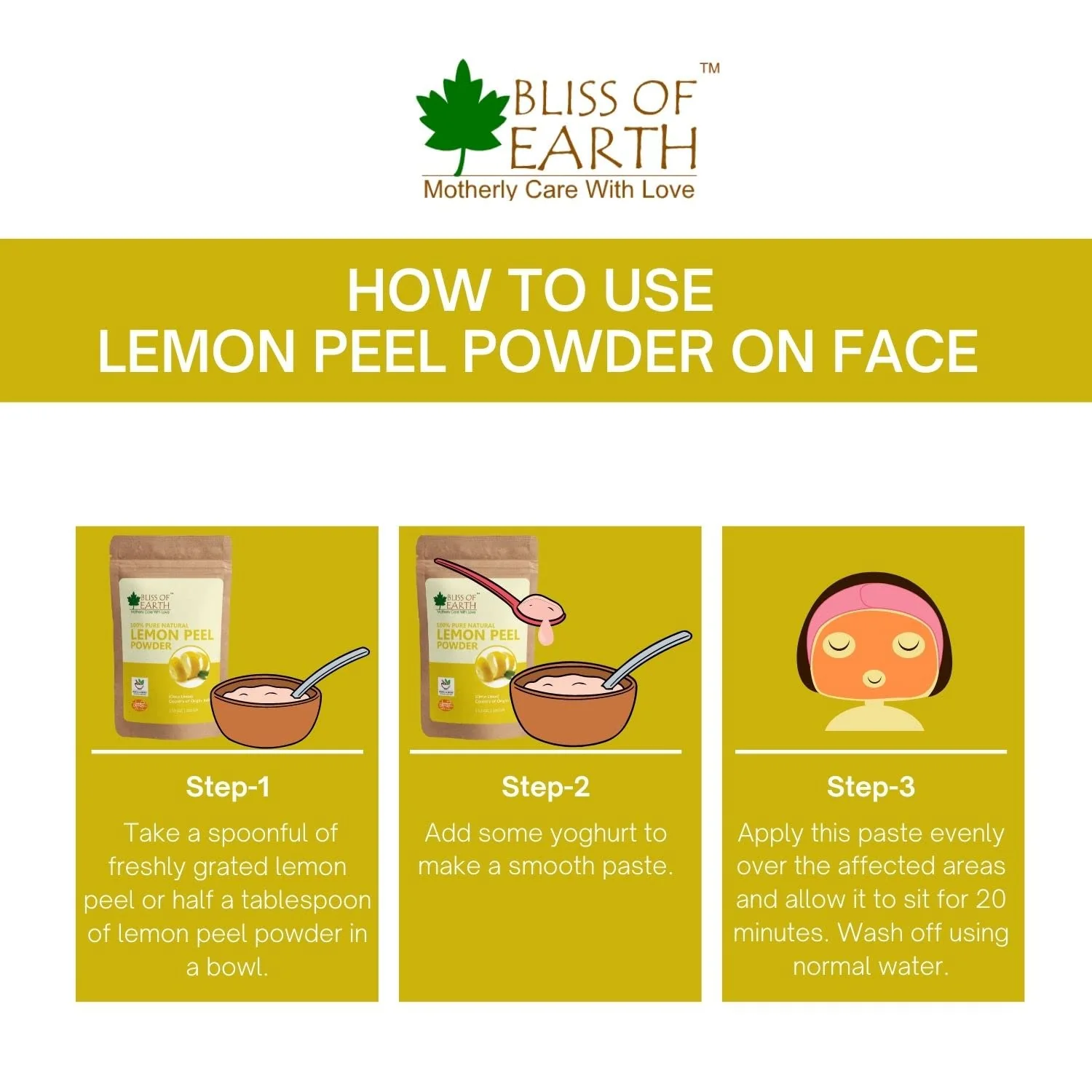 Jatamansi Powder + Lemon Peel Powder (Pack of 2x100gm) - Image 7