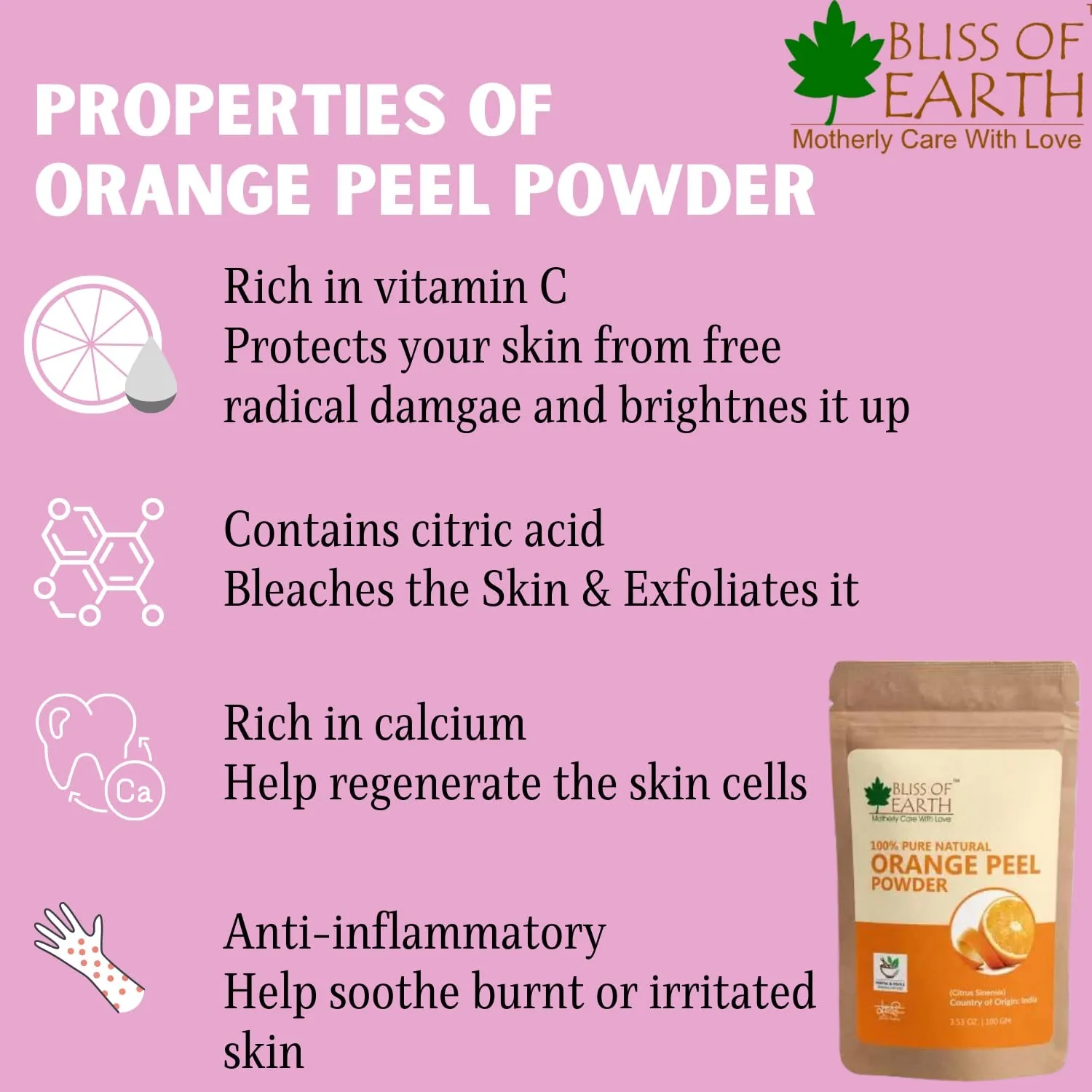 Jatamansi Powder + Orange Peel Powder (Pack of 2x100gm) - Image 6