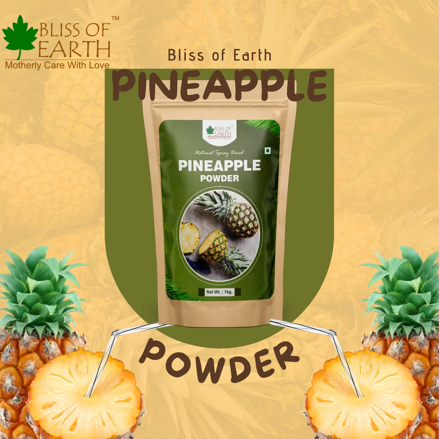 Pineapple powder natural spray dried 1kg - Image 7