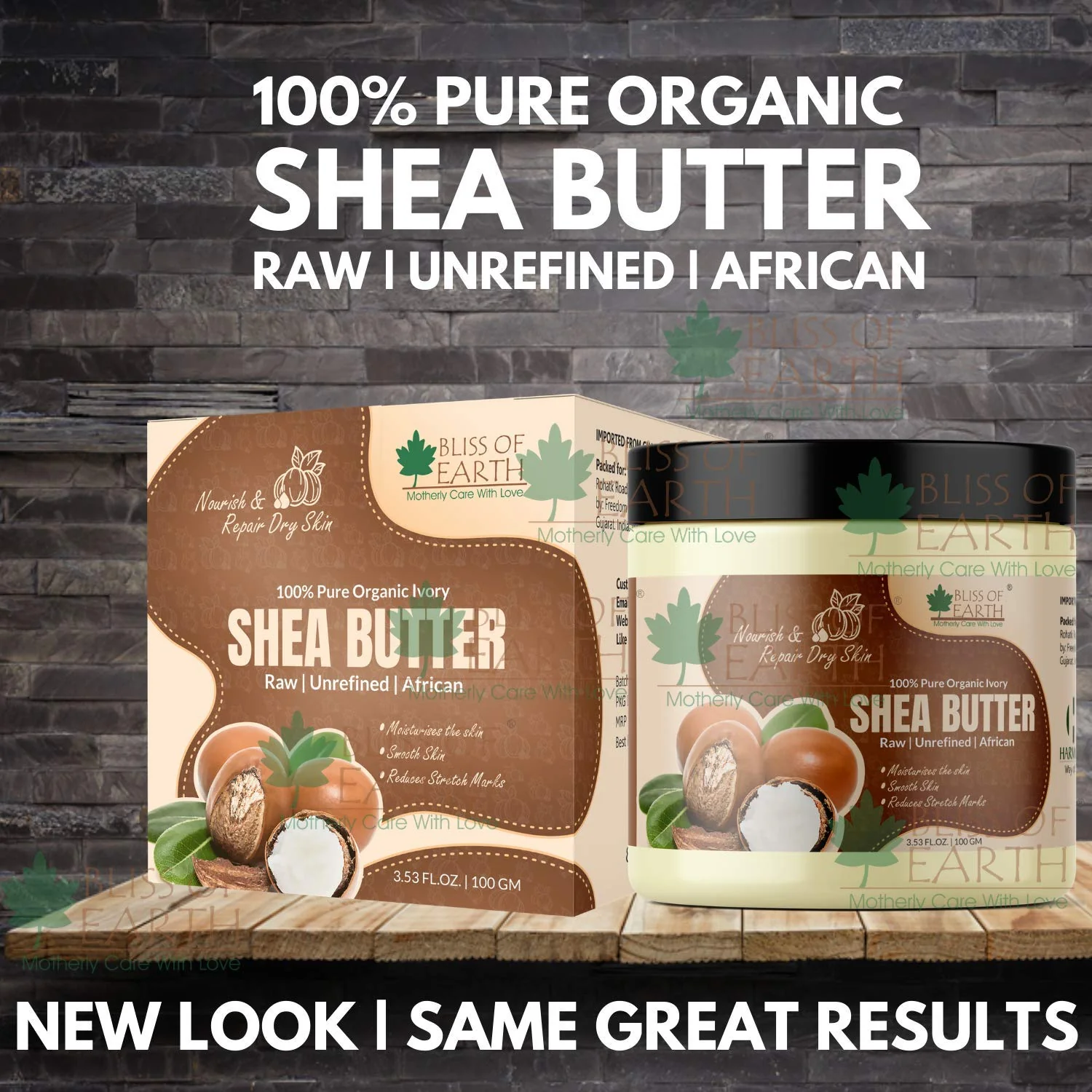 Pure Organic Ivory Shea Butter Refill Pack 100GM - Image 6