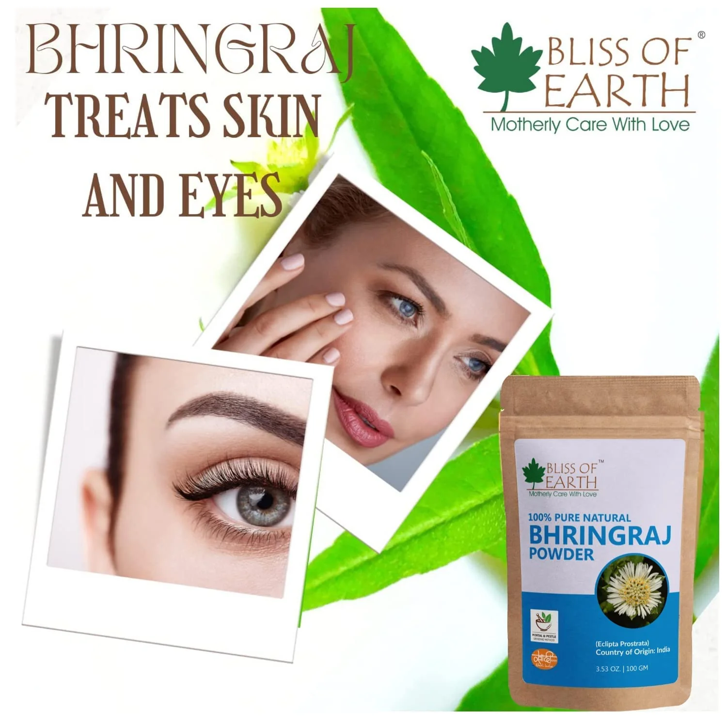 Bhringraj Powder + Reetha (Aritha) Powder (Pack of 2x100gm) - Image 7