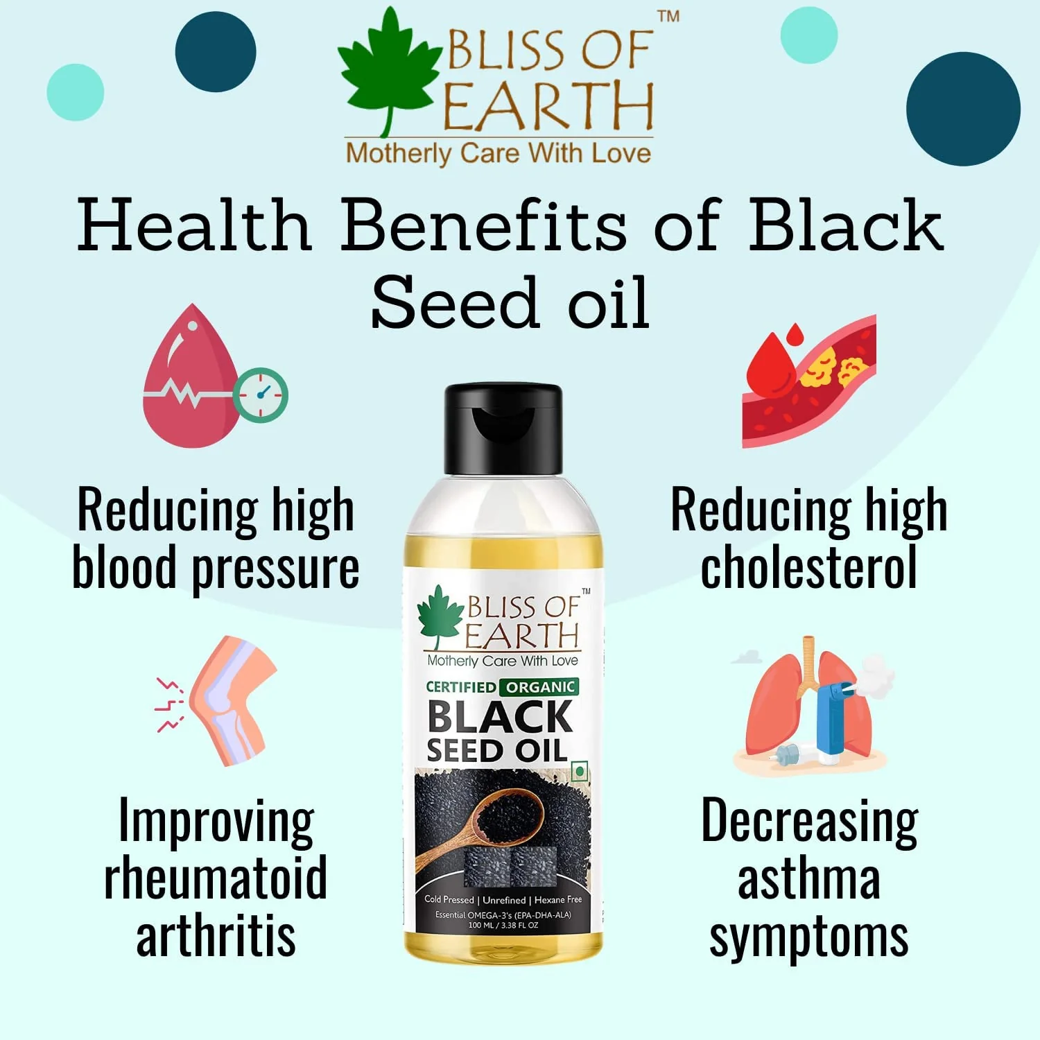 Black Seed Oil + Argan Oil (Pack of 2x100ml) - Image 3