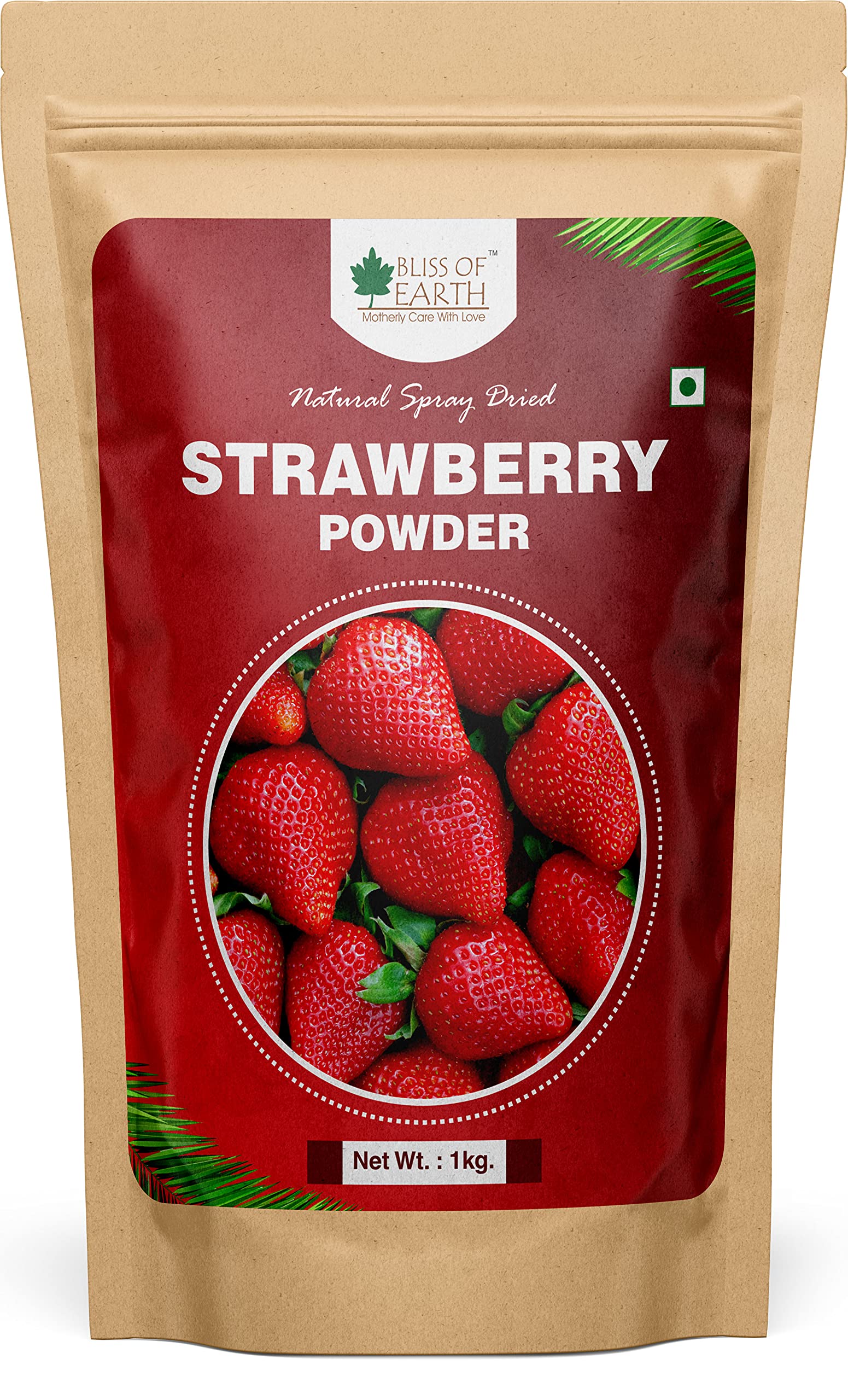 Chikoo (Sapota) Powder + Strawberry Powder Natural Spray Dried 1kg (Pack of 2) - Image 3