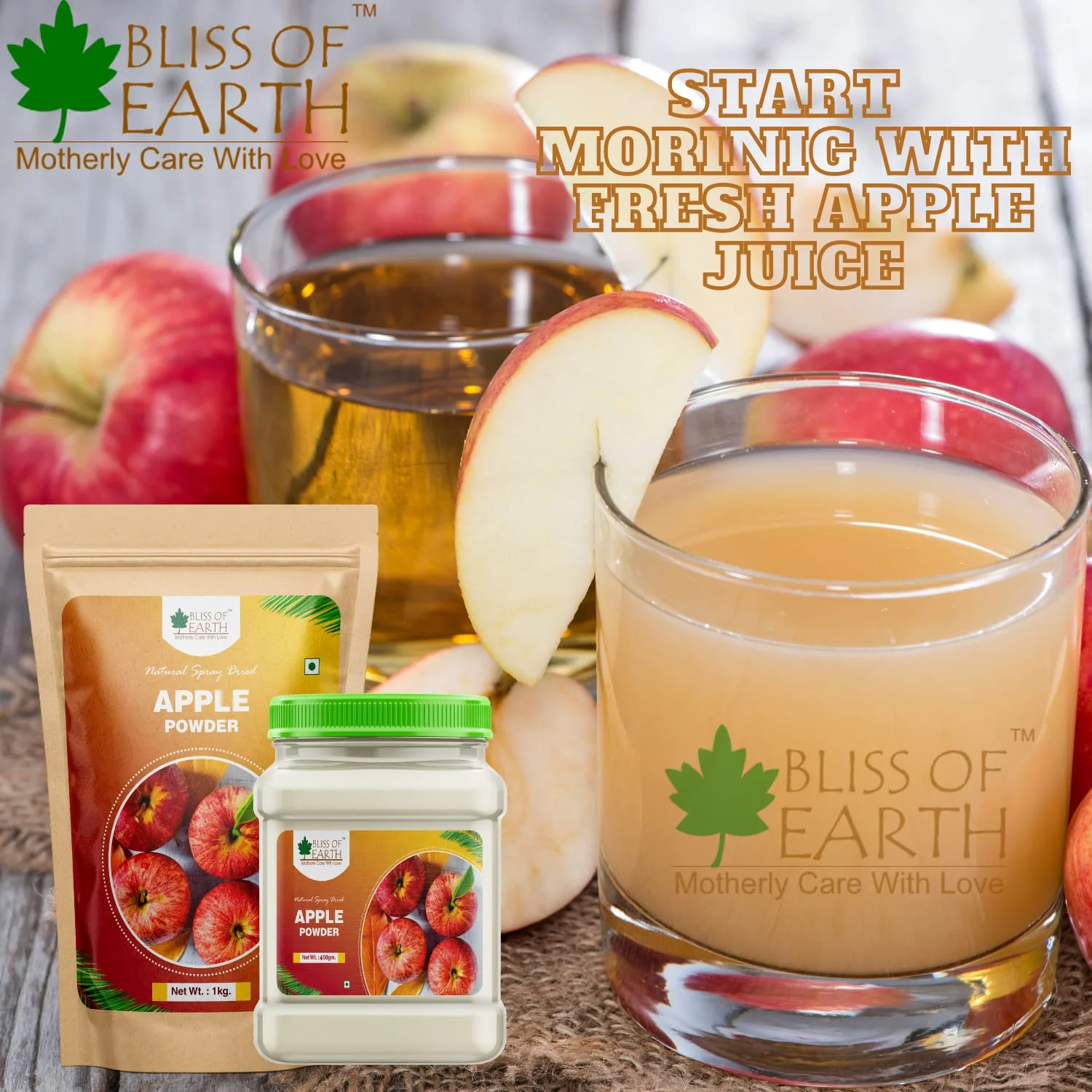 Mango Powder + Apple Powder Natural Spray Dried 1kg (Pack of 2) - Image 6