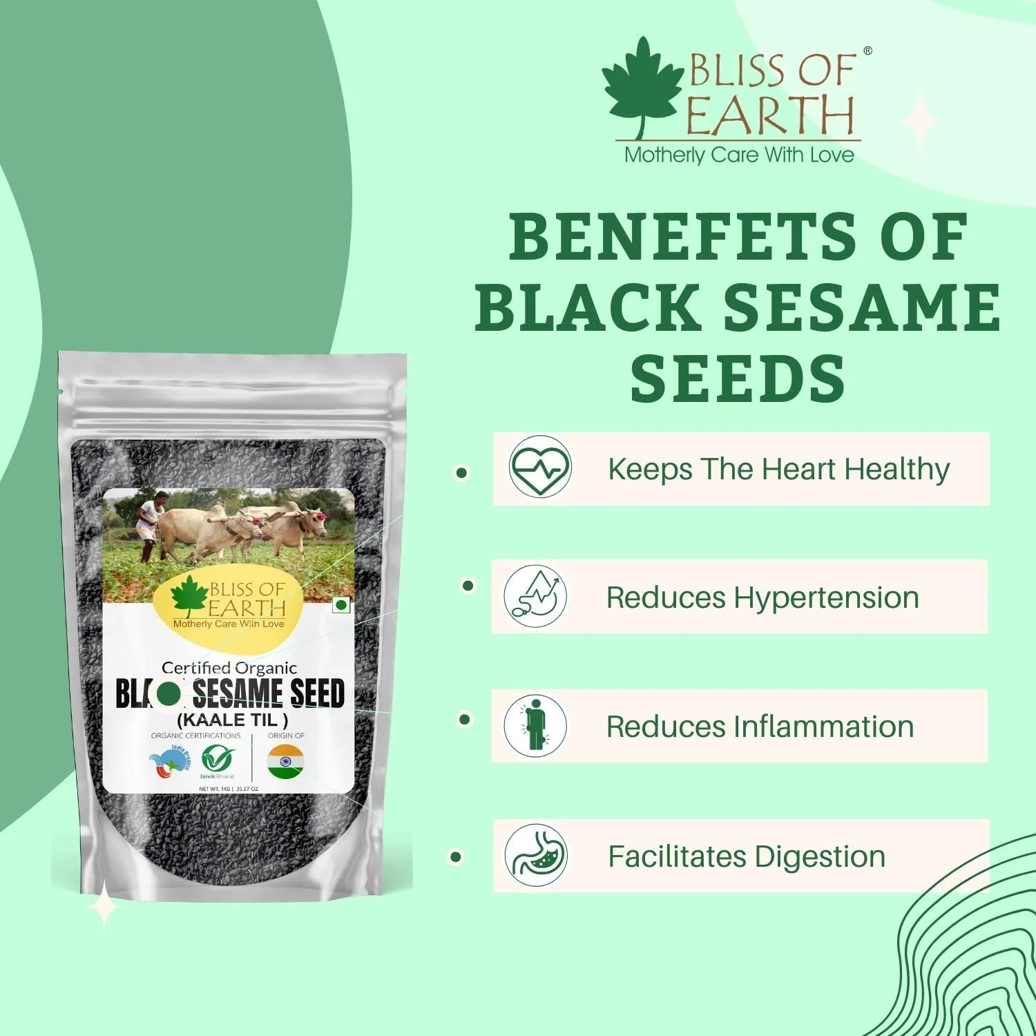 Strawberry Powder Natural Spray Dried + Unhulled Black Sesame Seeds, Kaale Til 200gm (Combo Pack of 2) - Image 6