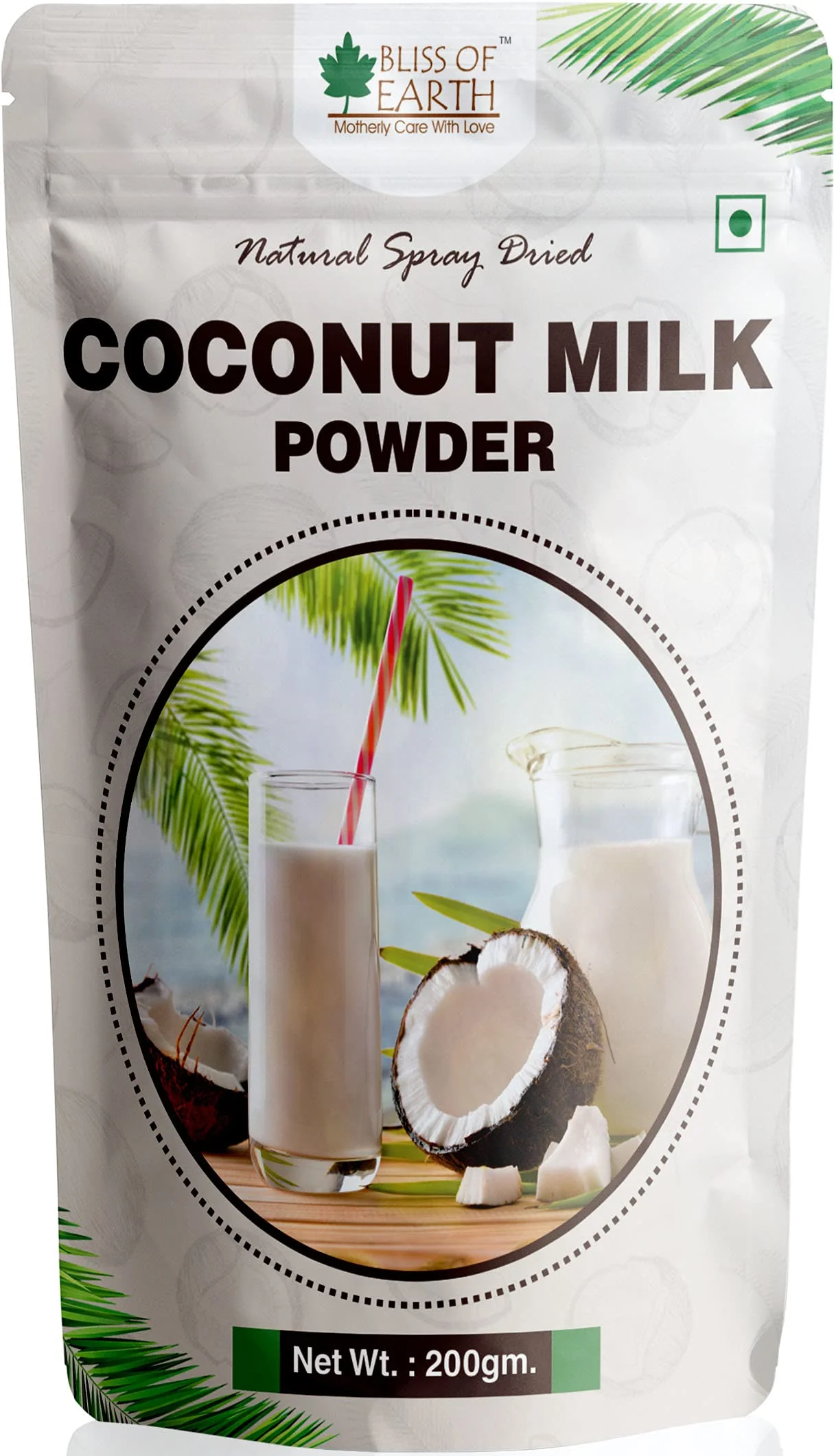 Chikoo (Sapota) Powder+ Coconut Milk Powder Natural Spray Dried 200gm (Pack of 2) - Image 3