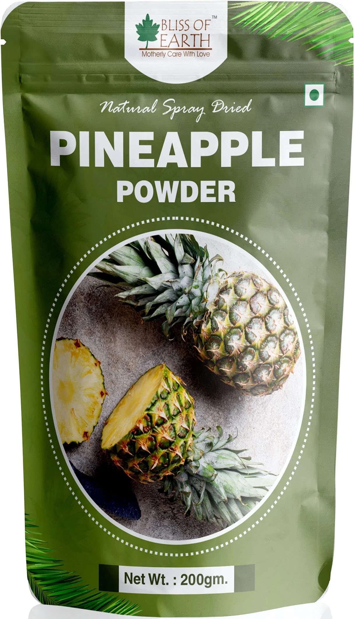 Chikoo (Sapota) Powder+ Pineapple Powder Natural Spray Dried 200gm (Pack of 2) - Image 3