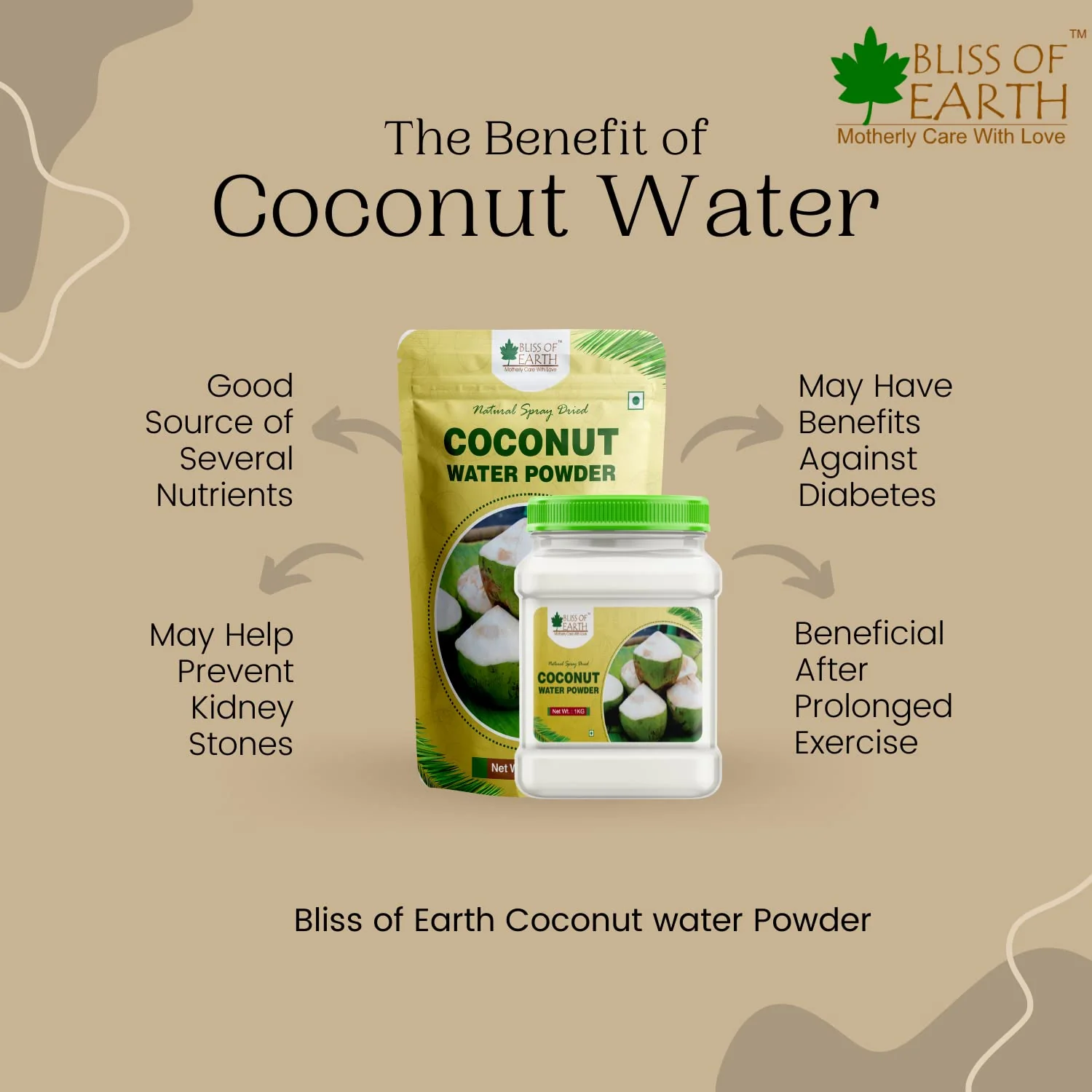Coconut Water Powder 200gm - Image 4