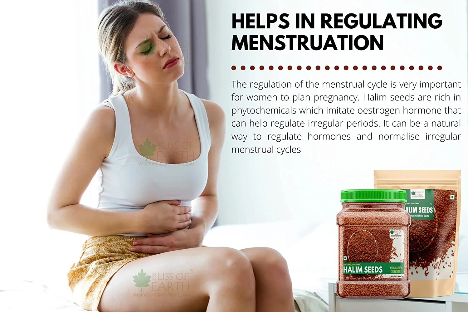 Bliss Of Earth 200gm Halim Seeds Organic for Eating, Aliv Seeds for Hair & Immunity Booster Foods - Image 3