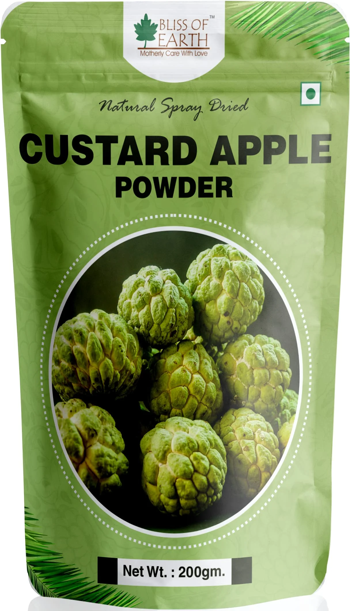 LYCHEE (litchi) Powder + Custard Apple Powder Natural Spray Dried 200gm (Pack of 2) - Image 2