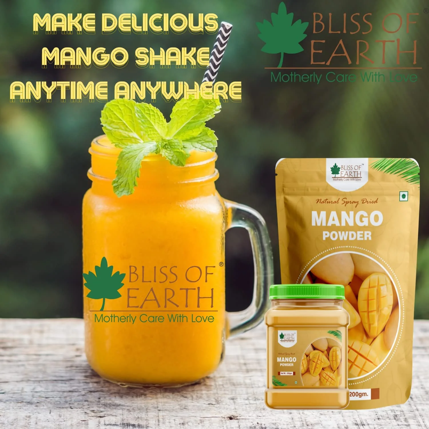 Mango Powder + REB-A Purity Stevia Powder 200gm (Combo Pack of 2) - Image 5