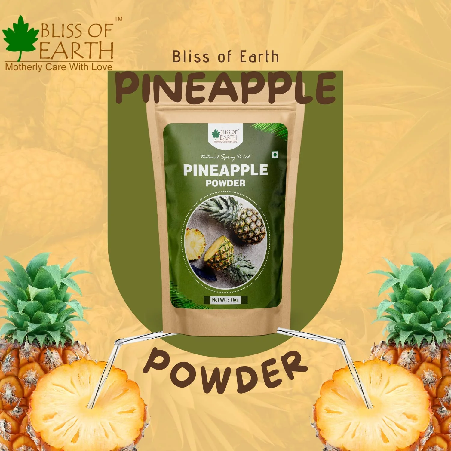 Pineapple Powder + REB-A Purity Stevia Powder 200gm (Combo Pack of 2) - Image 4