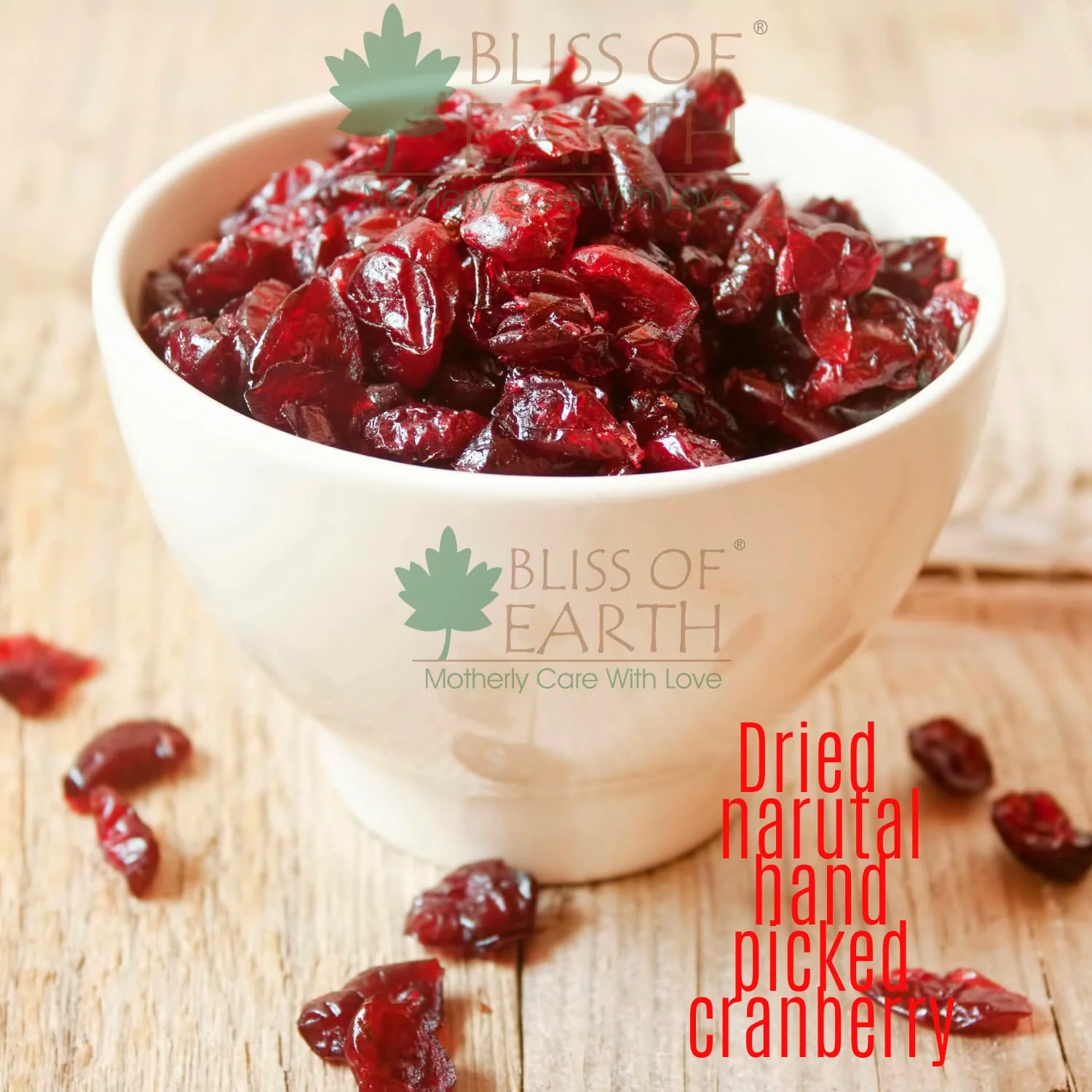 Whole Dried American Cranberries 200gm - Image 7