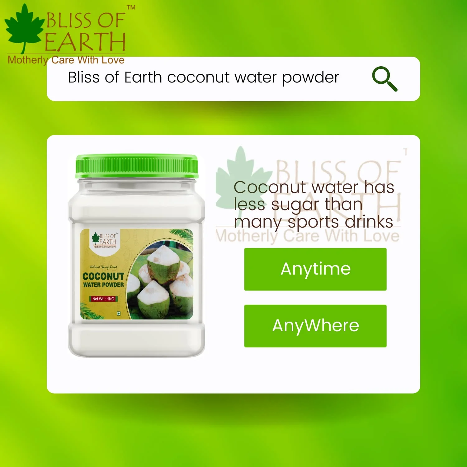 LYCHEE (litchi) Powder 500gm + Coconut Water Powder Natural Spray Dried 1kg (Combo Pack of 2) - Image 9