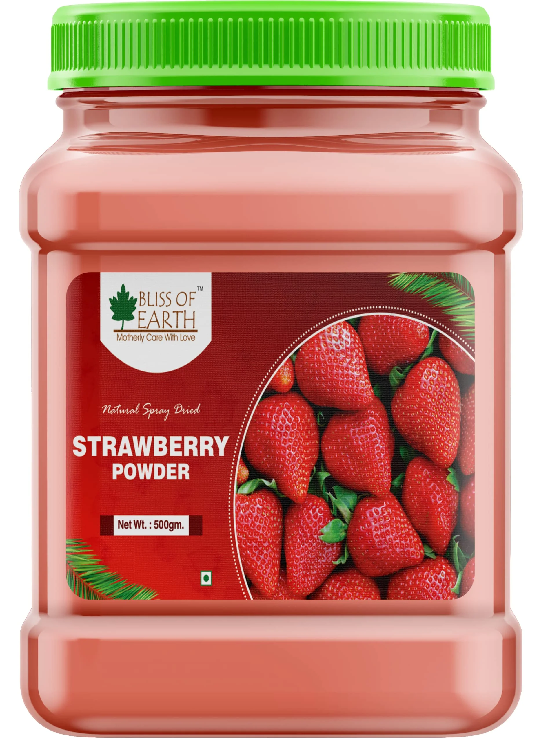 LYCHEE (litchi) Powder + Strawberry Powder Natural Spray Dried 500gm (Combo Pack of 2) - Image 3