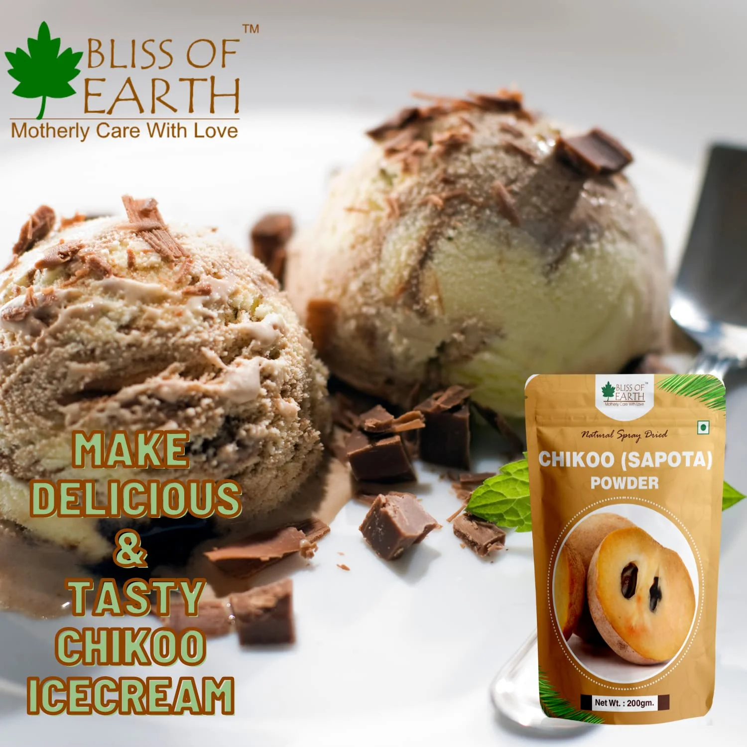Mango Powder + Chikoo (Sapota) Powder Natural Spray Dried 500gm (Pack of 2) - Image 7