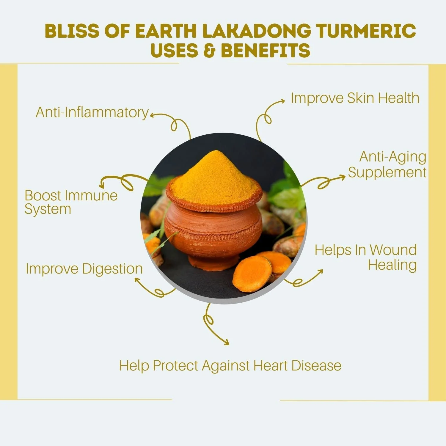 Lakadong Turmeric Powder 500gm + Bay Leaves (Tej Patta) (Pack of 2) - Image 8
