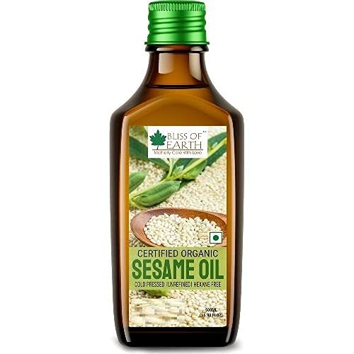 Organic Mustard Oil + White Sesame Oil (Pack of 2x500ml) - Image 3