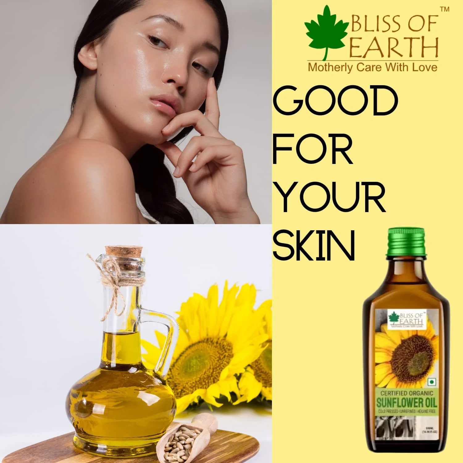 Sunflower Oil + Kalonji Oil (Pack of 2x500ml) - Image 4