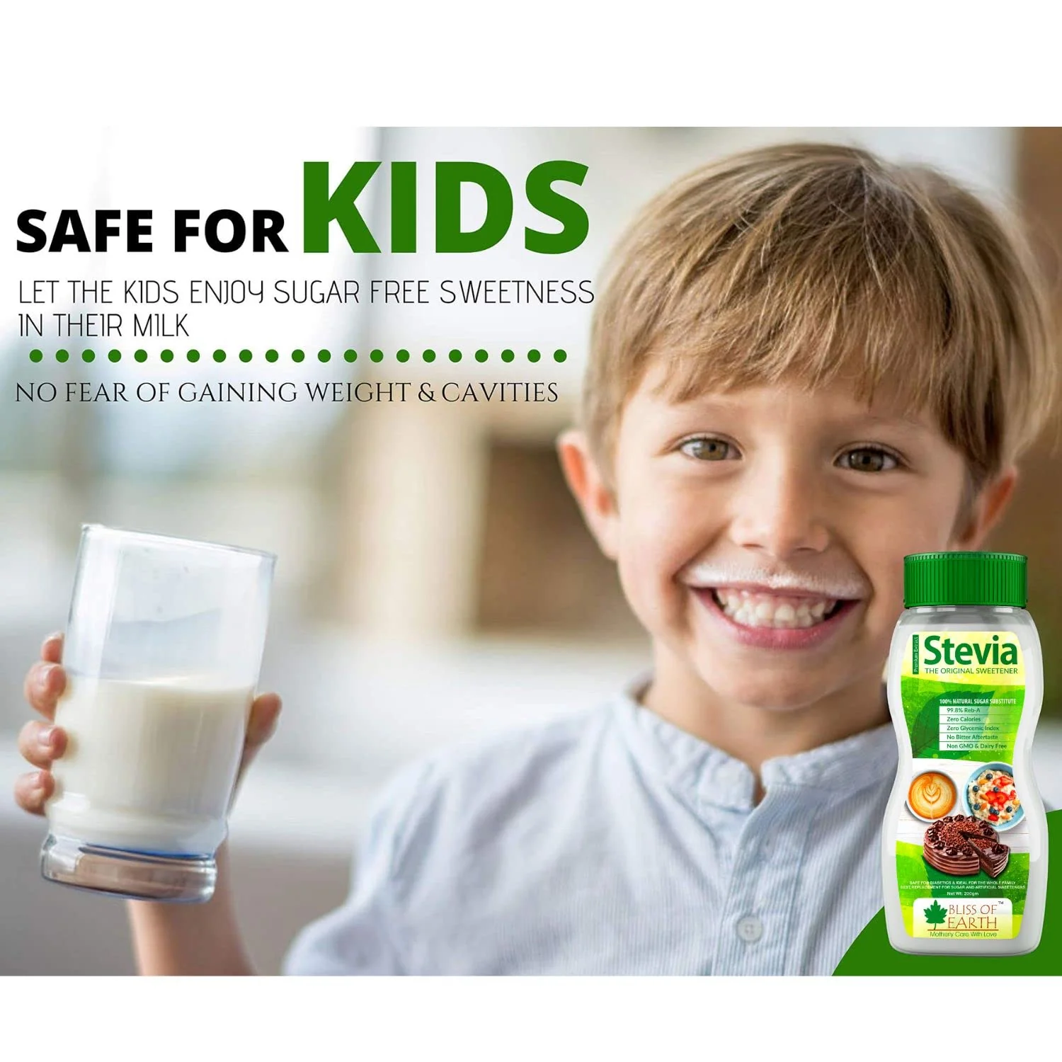 Stevia Powder & Liquid Combo, Natural & Sugarfree, Zero Calorie Keto Sweetner - Image 6