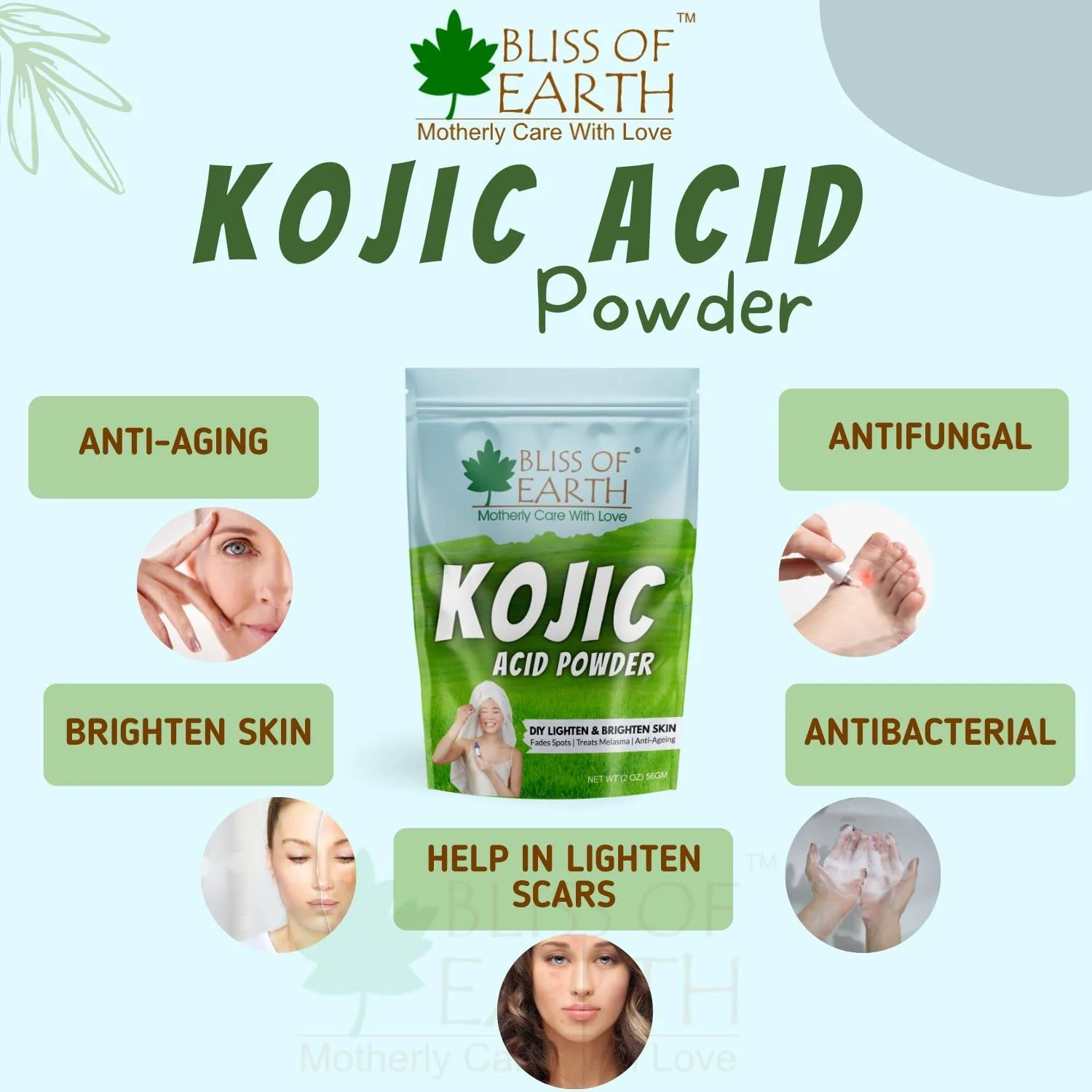 Ascorbic Acid Powder & Korean Kojic Acid powder boost immunity | 113GM (Pack of 2) - Image 5