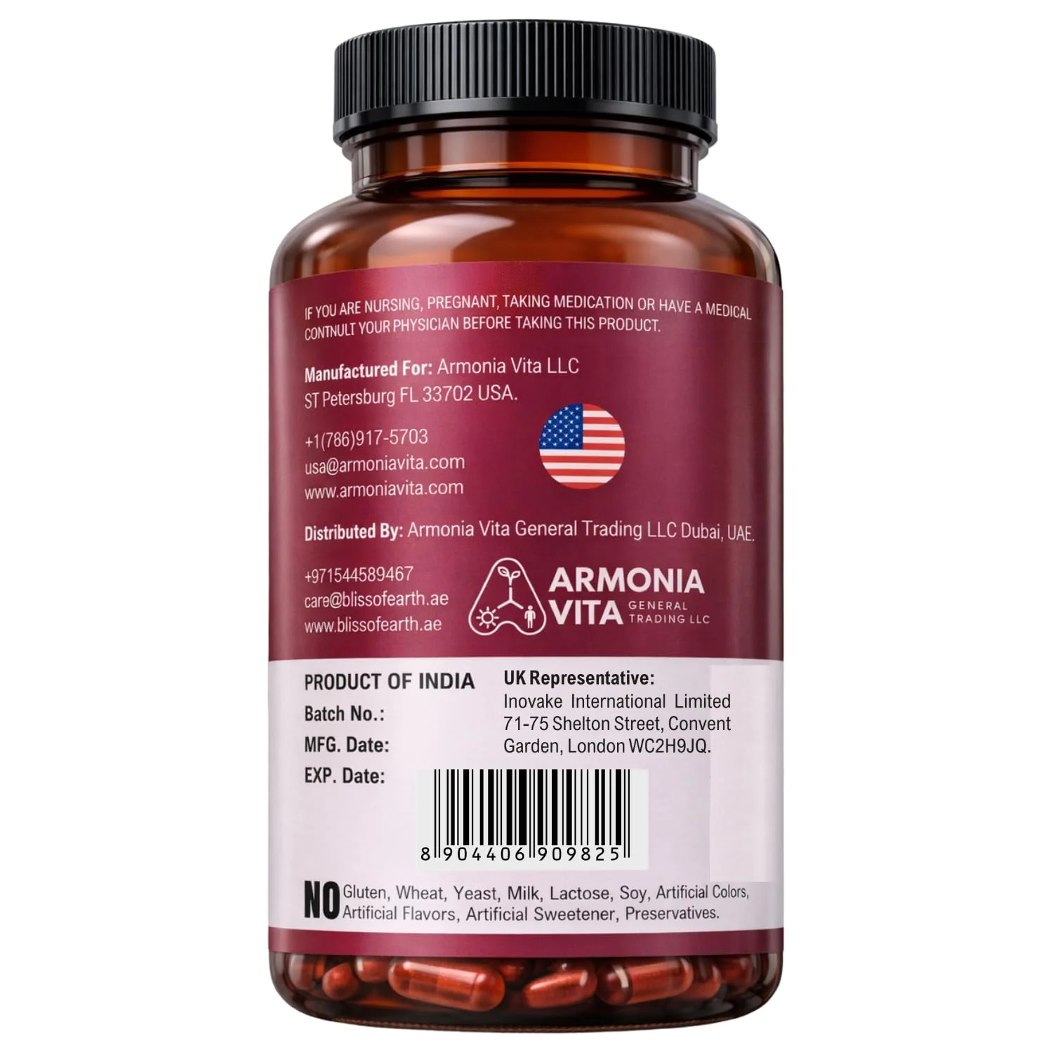 Bliss of Earth BeetRoot Capsules | 120 Veg Capsules 10000 mg (20:1) | Rich Antioxidant Capsule | Supports Energy, Digestion & Overall Wellness | Plant Based Supplement - Image 7