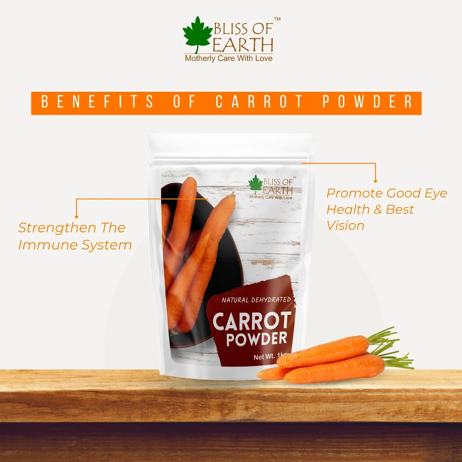 Carrot Powder  500gm - Image 3