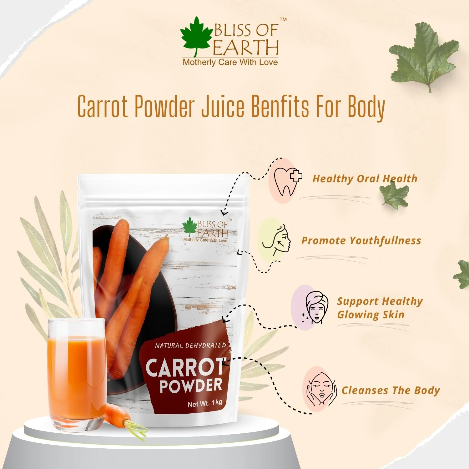 Carrot Powder 100gm - Image 4