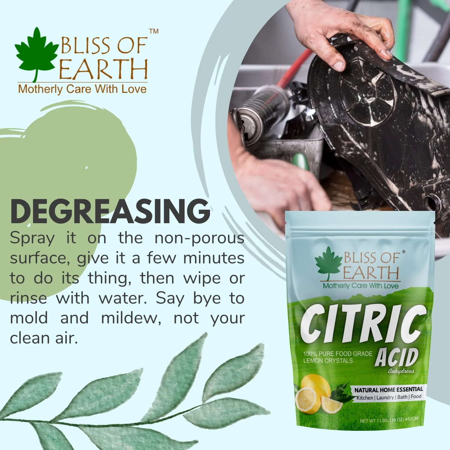 Citric Acid Powder 907 gm - Image 3