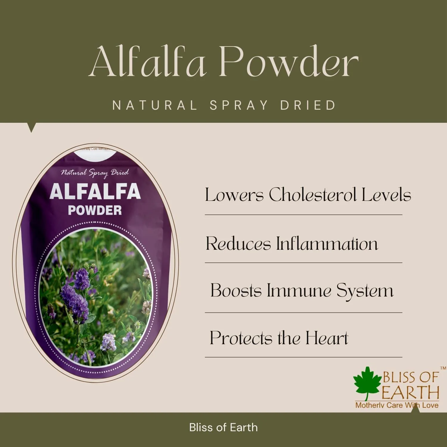 Combo of 200GM Alfalfa Grass Powder+99.8% REB-A Purity Stevia Powder Natural & Sugarfree 200GM Pack of 2 - Image 5