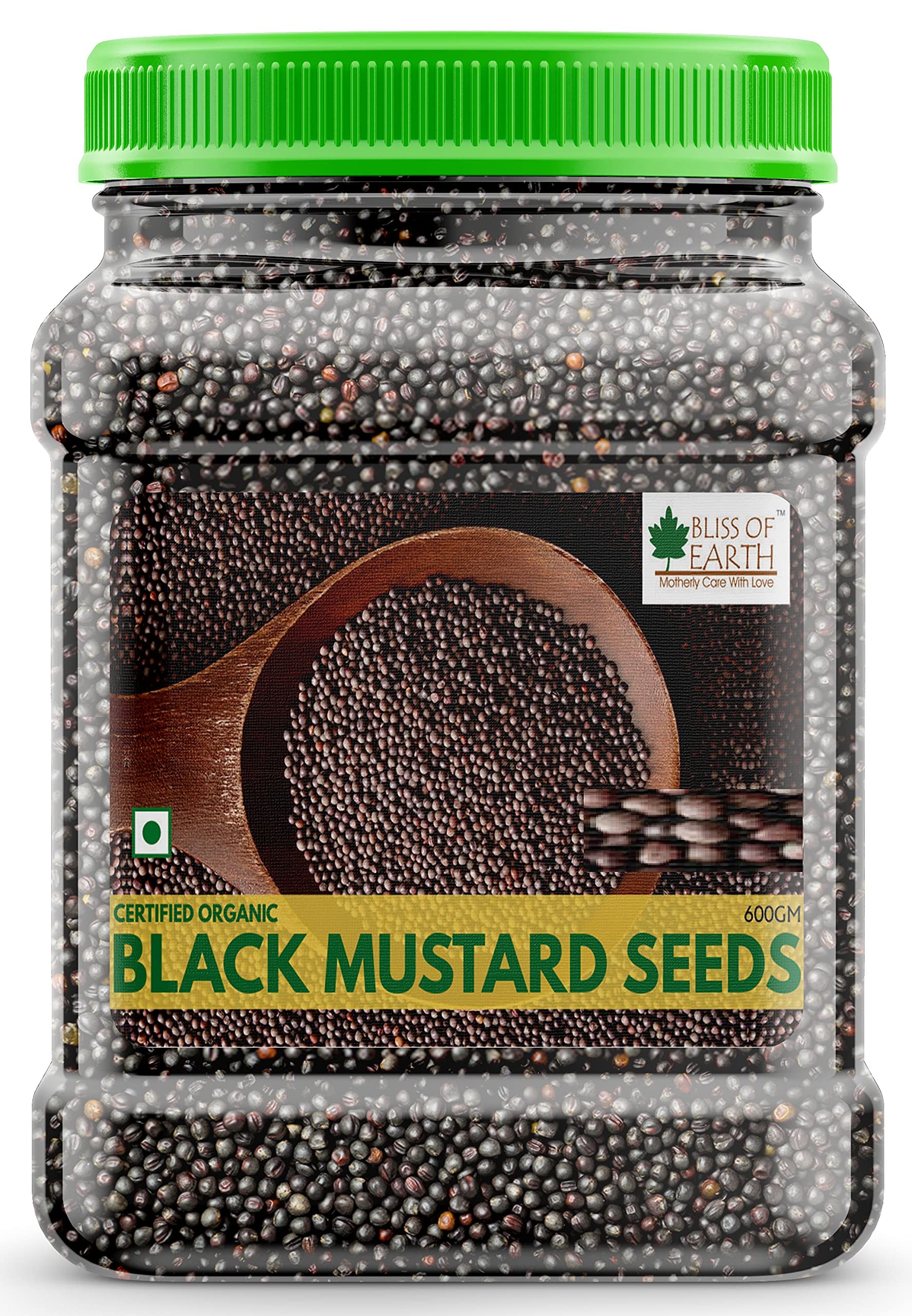 Lakadong Turmeric Powder (500GM) And Black Mustard Seeds (600gm) For Cooking, (Kali Sarson) Pack of 2 - Image 3
