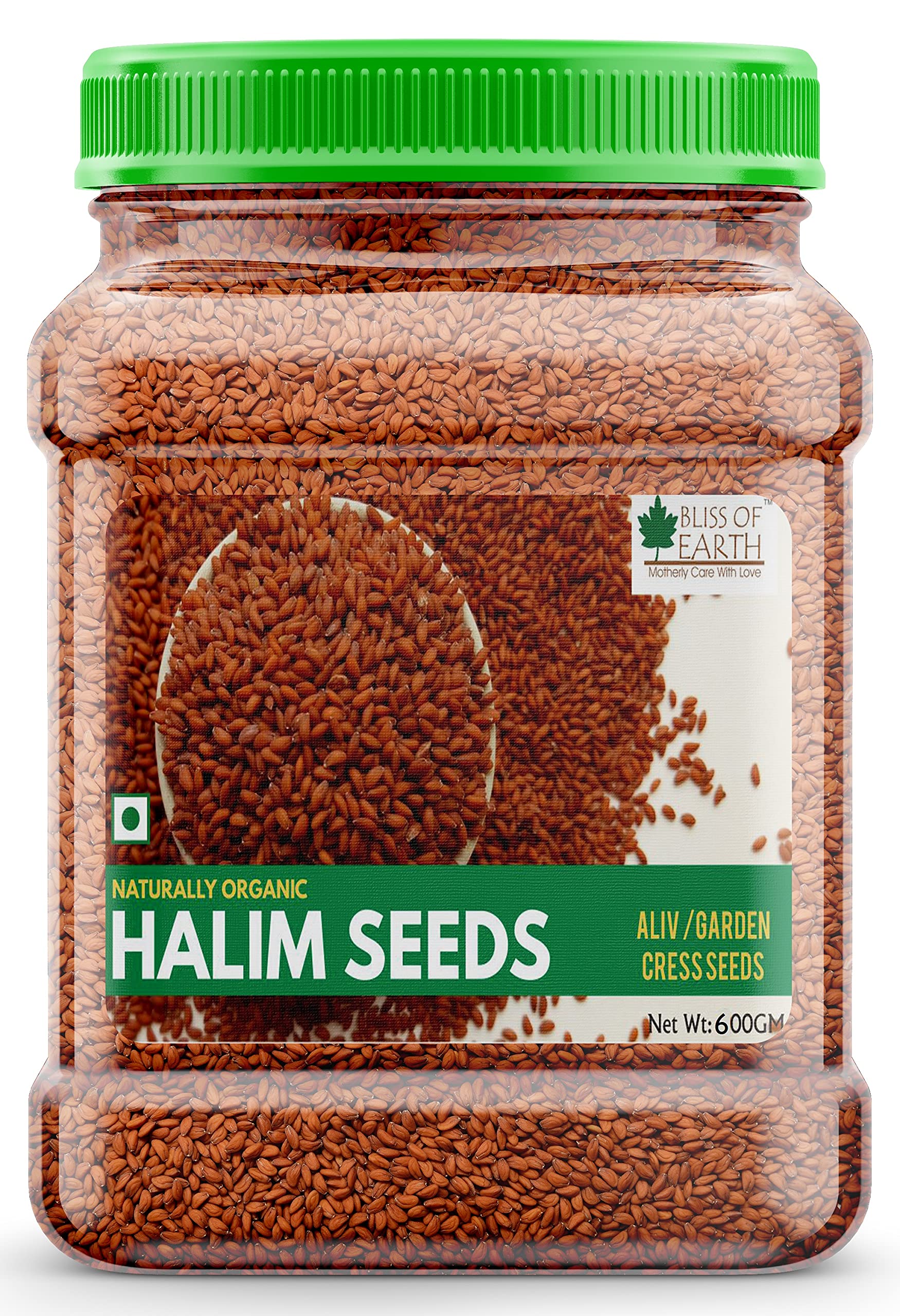 Unpolished White Sesame Seeds And Halim Seeds (Pack of 2x600gm) - Image 2