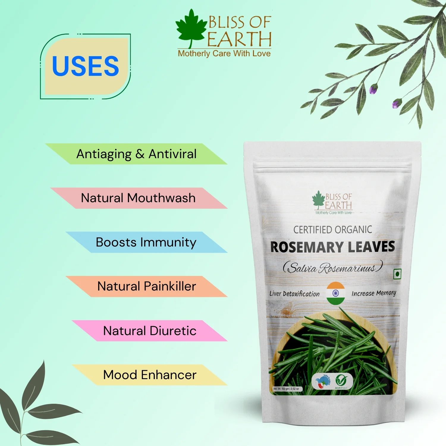 Dried Rosemary Leaves - Image 2
