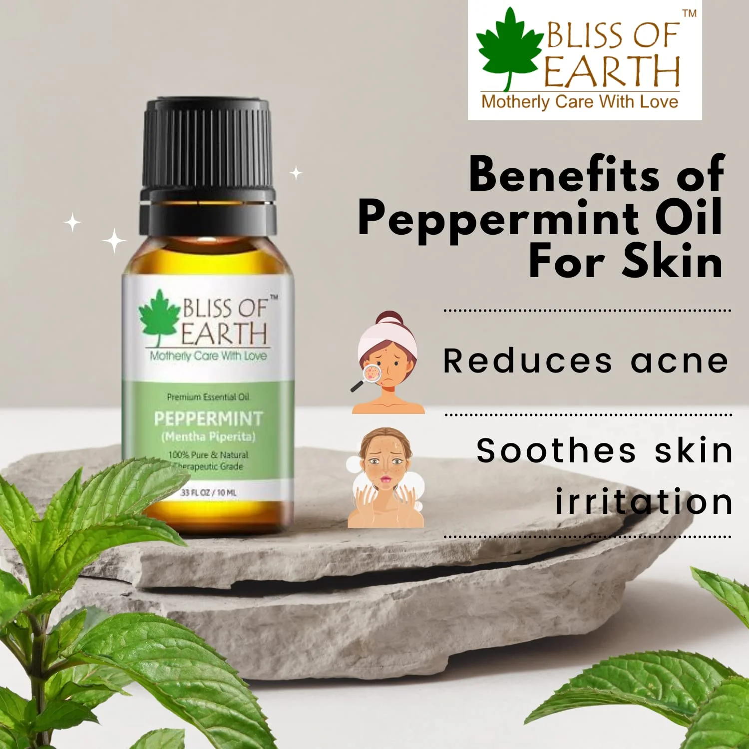 Eucalyptus & Peppermint Essential Oils Combo 10ml Each & Bug Repelling (Pack of 2) - Image 4
