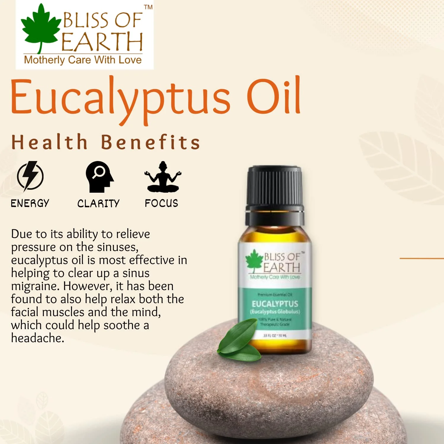 Eucalyptus & Peppermint Essential Oils Combo 10ml Each & Bug Repelling (Pack of 2) - Image 8