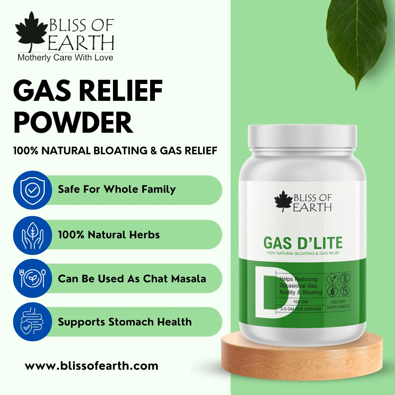 Gas Relief Powder 100gm - Image 5