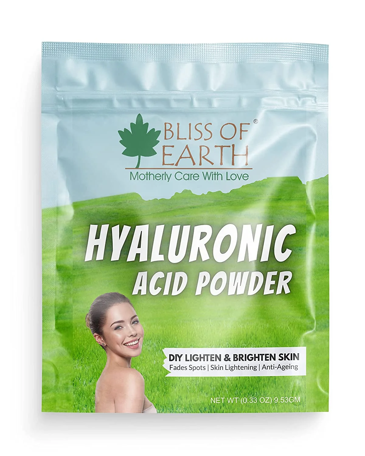 Hyaluronic Acid Powder Cosmetic Grade Best for Moisturizer, serum, Gel, Face Wash & DIY Product 9.53gm