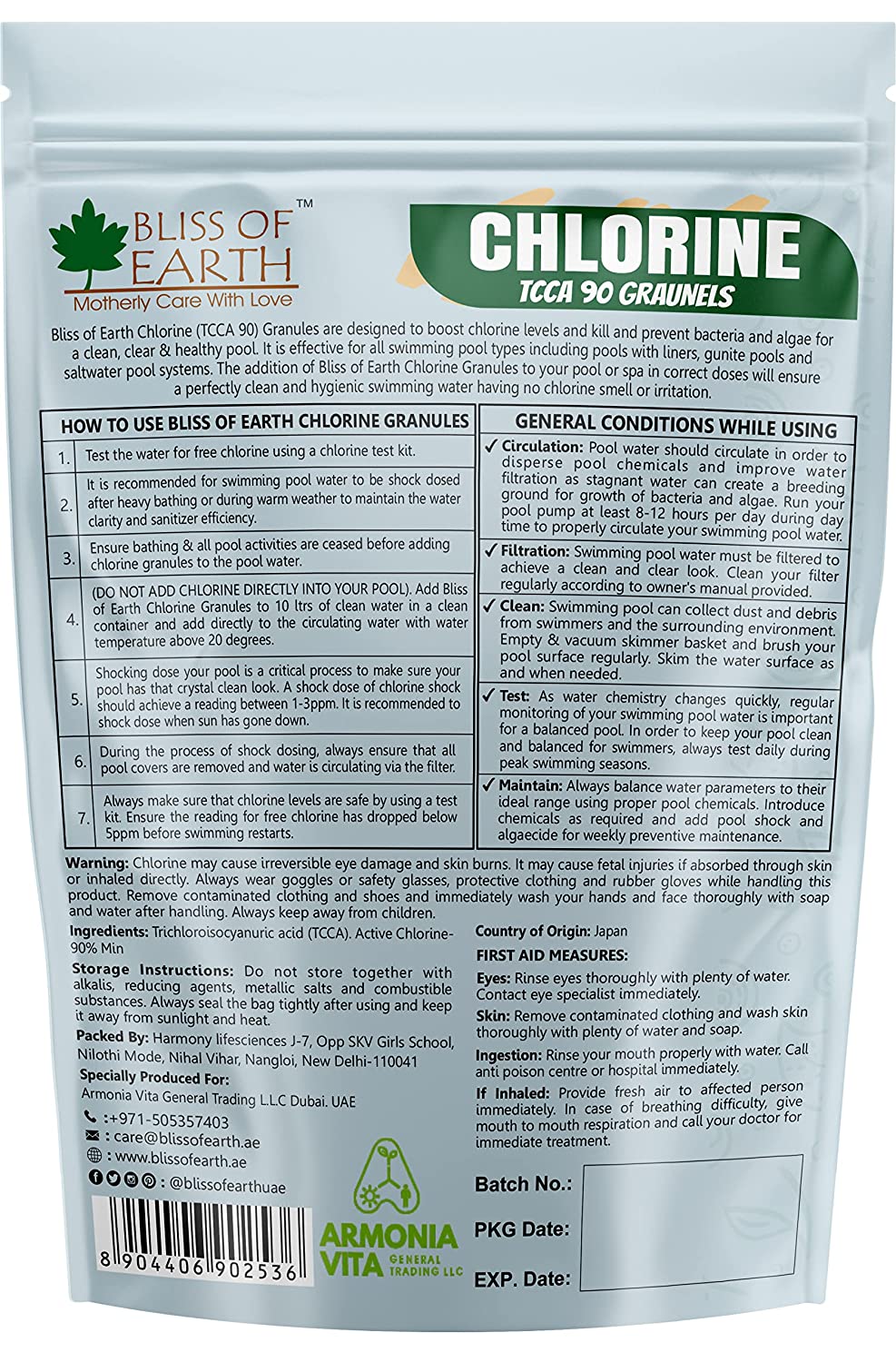 Japanese Chlorine Powder 907gm - Image 2