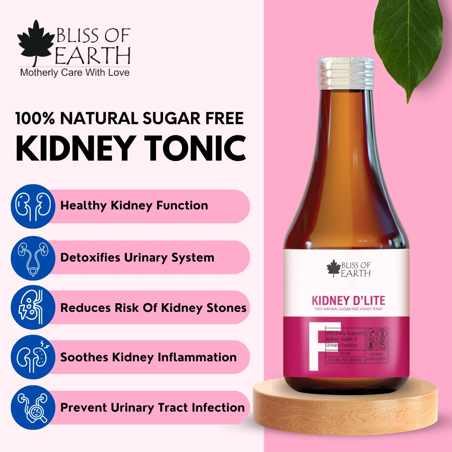 Kidney Detox & Cleanse Supplement (200ml) - Image 3
