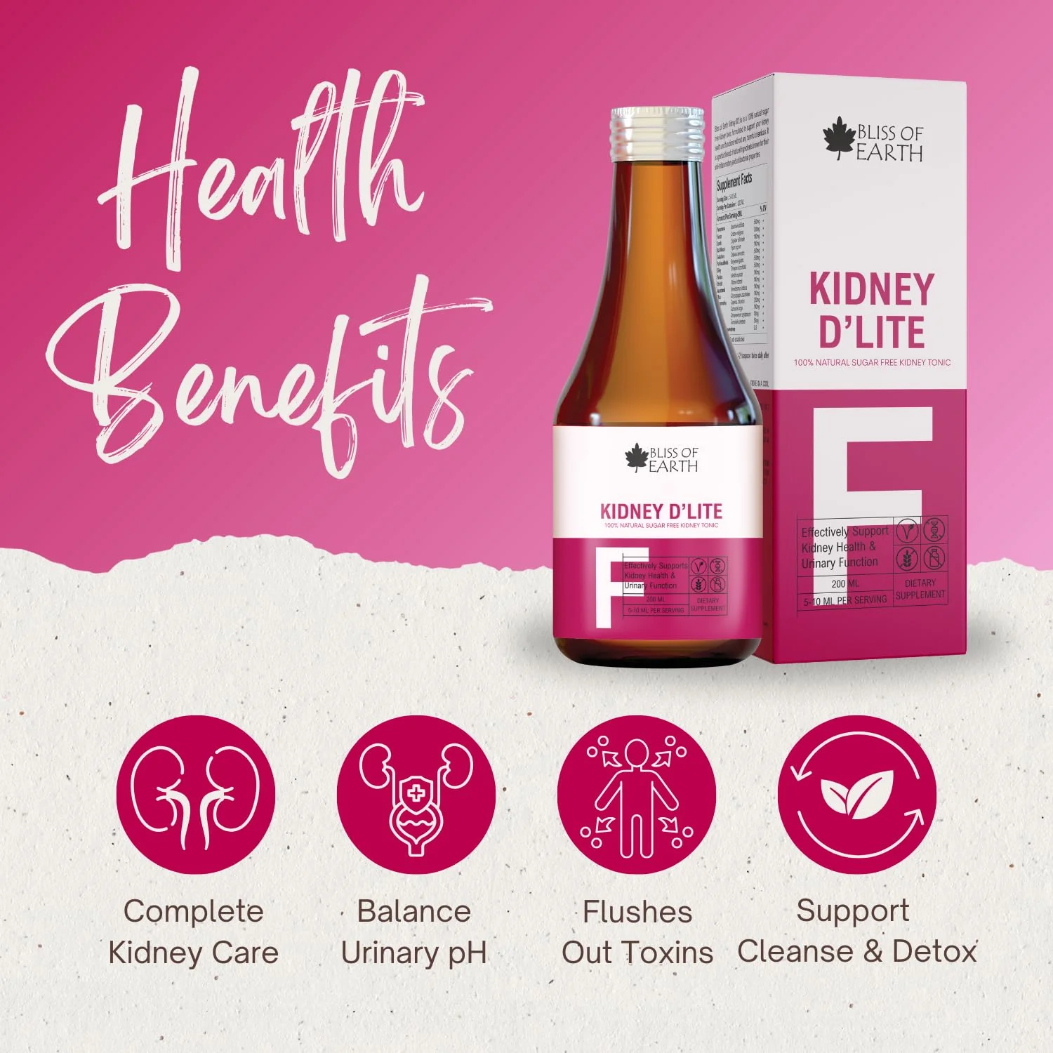 Kidney Detox & Cleanse Supplement (200ml) - Image 7
