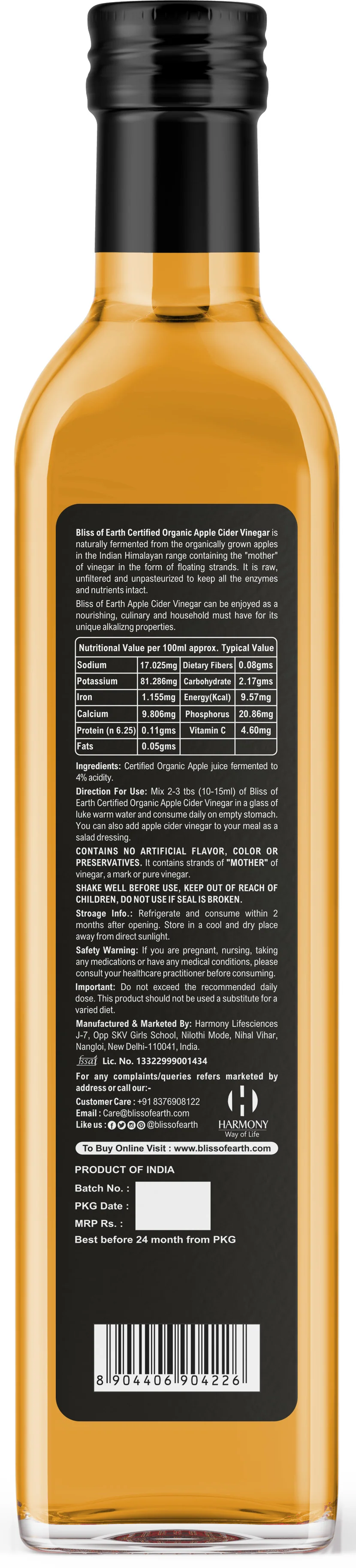 Himalayan Apple Cider Vinegar 500ml - Image 5