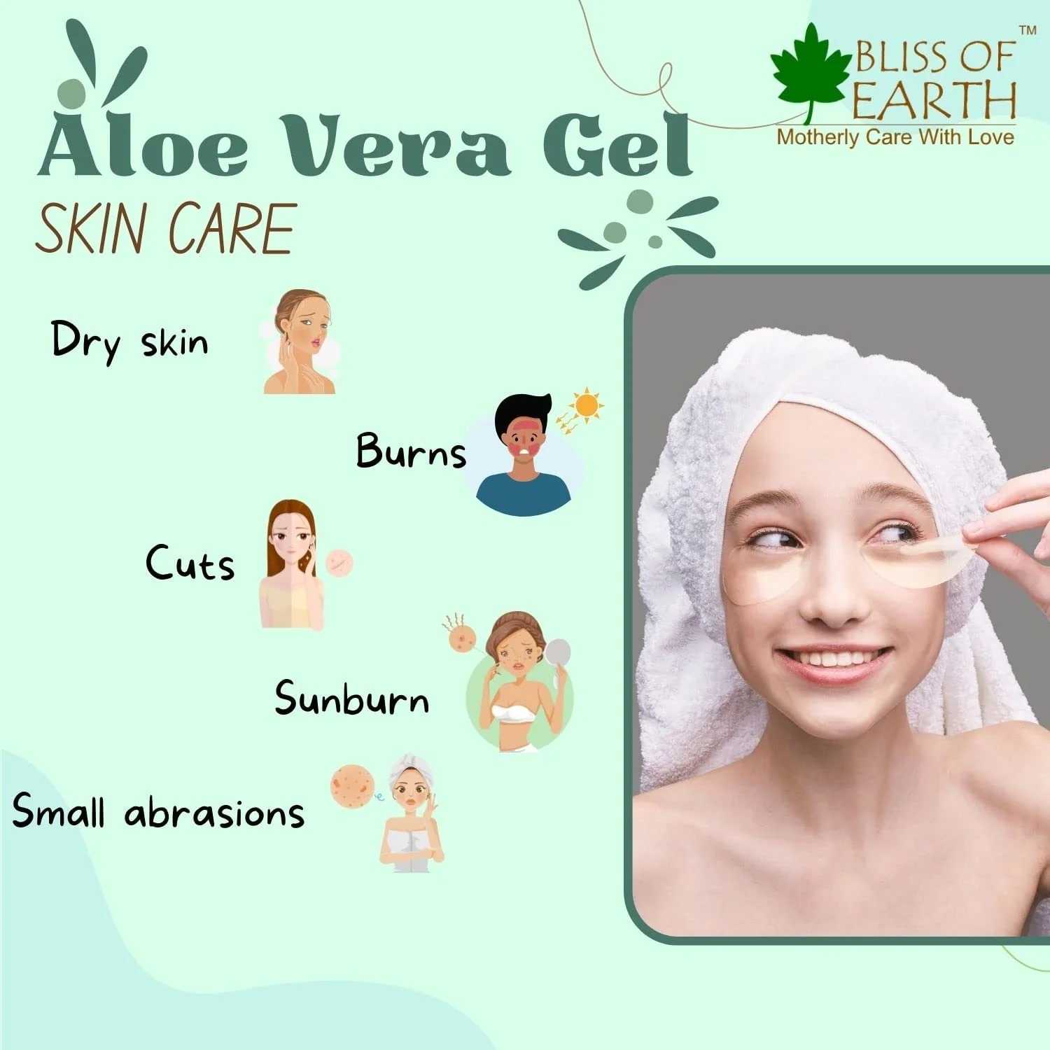 Shea Butter & Pure Crystal Clear Aloe Vera Gel (pack of 2x200gm) - Image 3