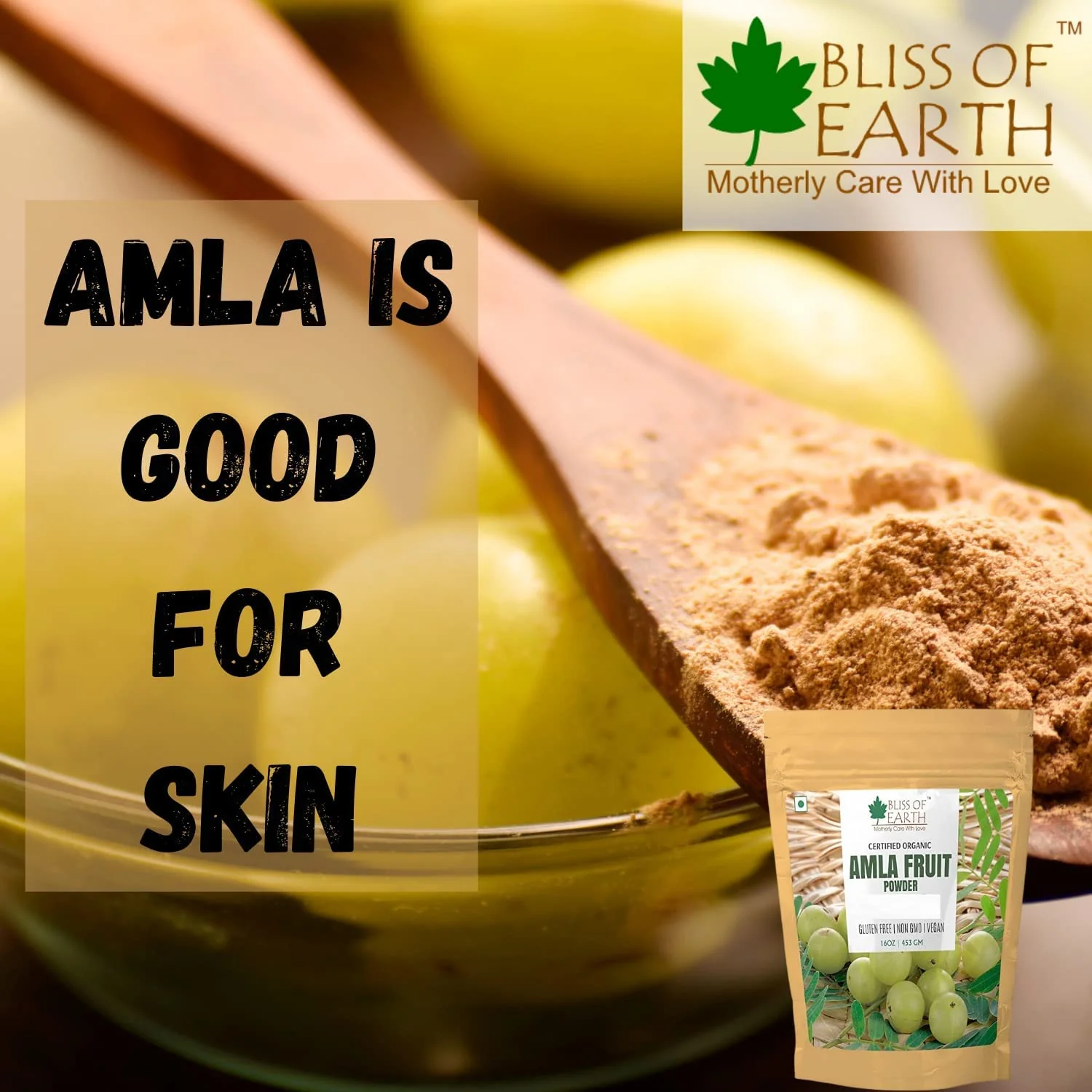 Triphala Powder Churan & Pure Natural AMLA Powder 100gm(Pack of 2) - Image 5
