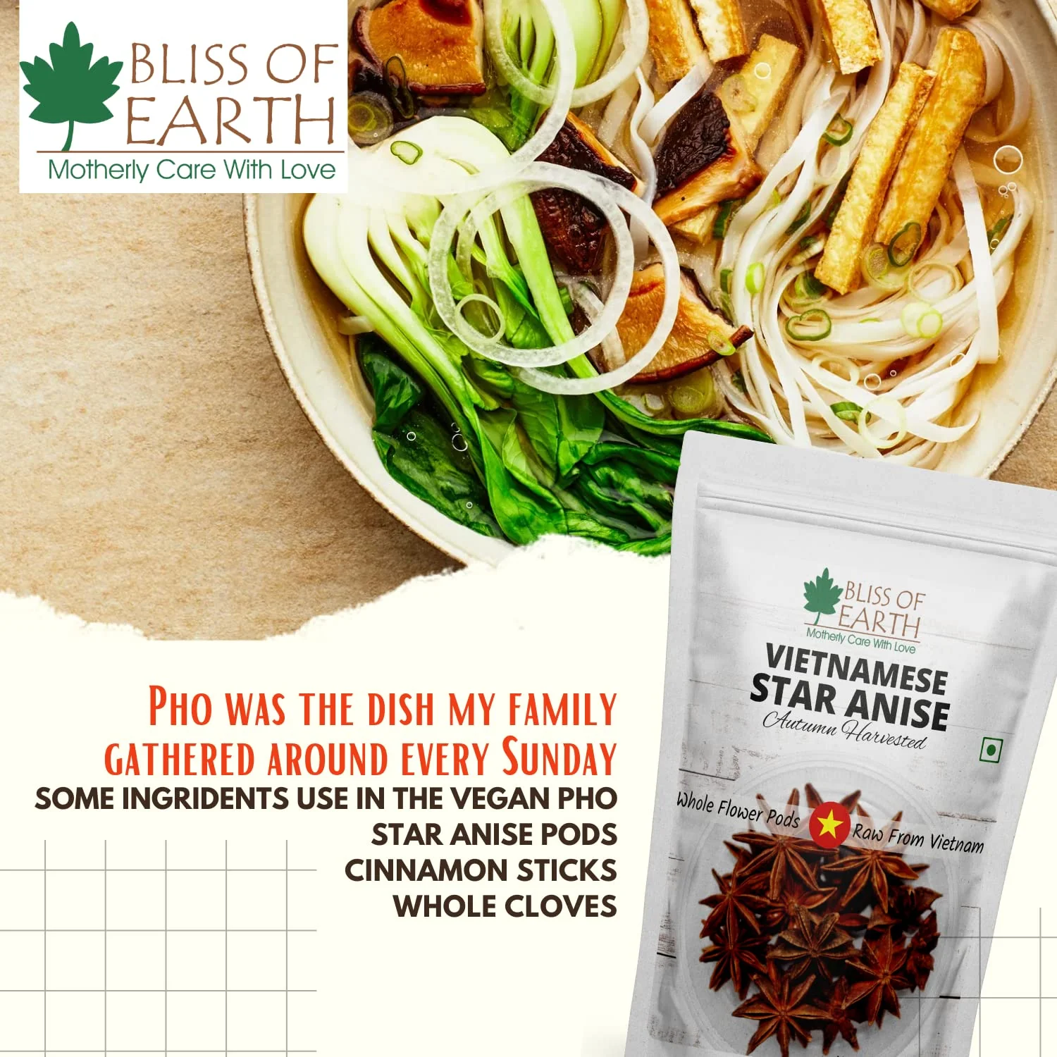 Vietnamese Star Anise 200gm  + Ginger Powder 250m (Pack of 2) - Image 6
