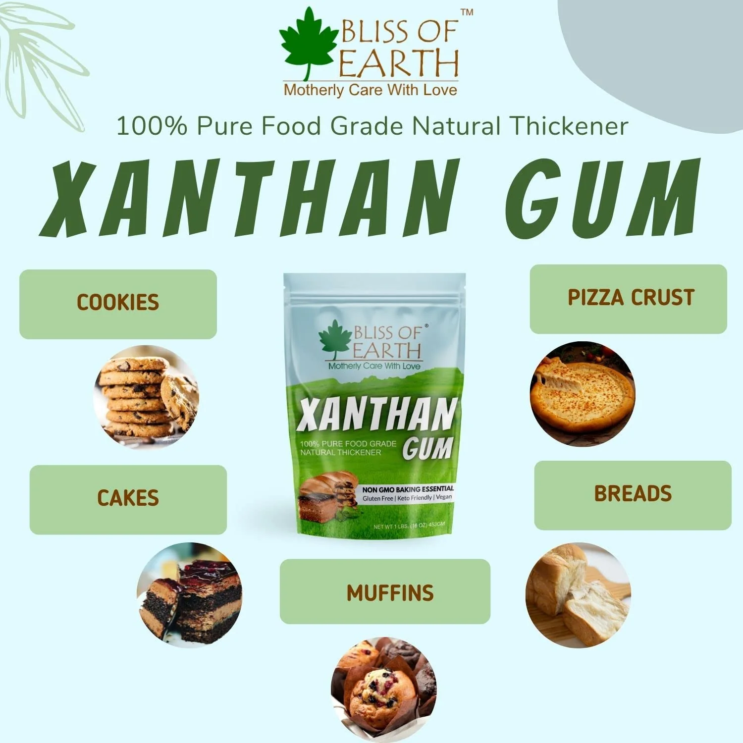 Xanthan Gum Powder 113 gm - Image 3