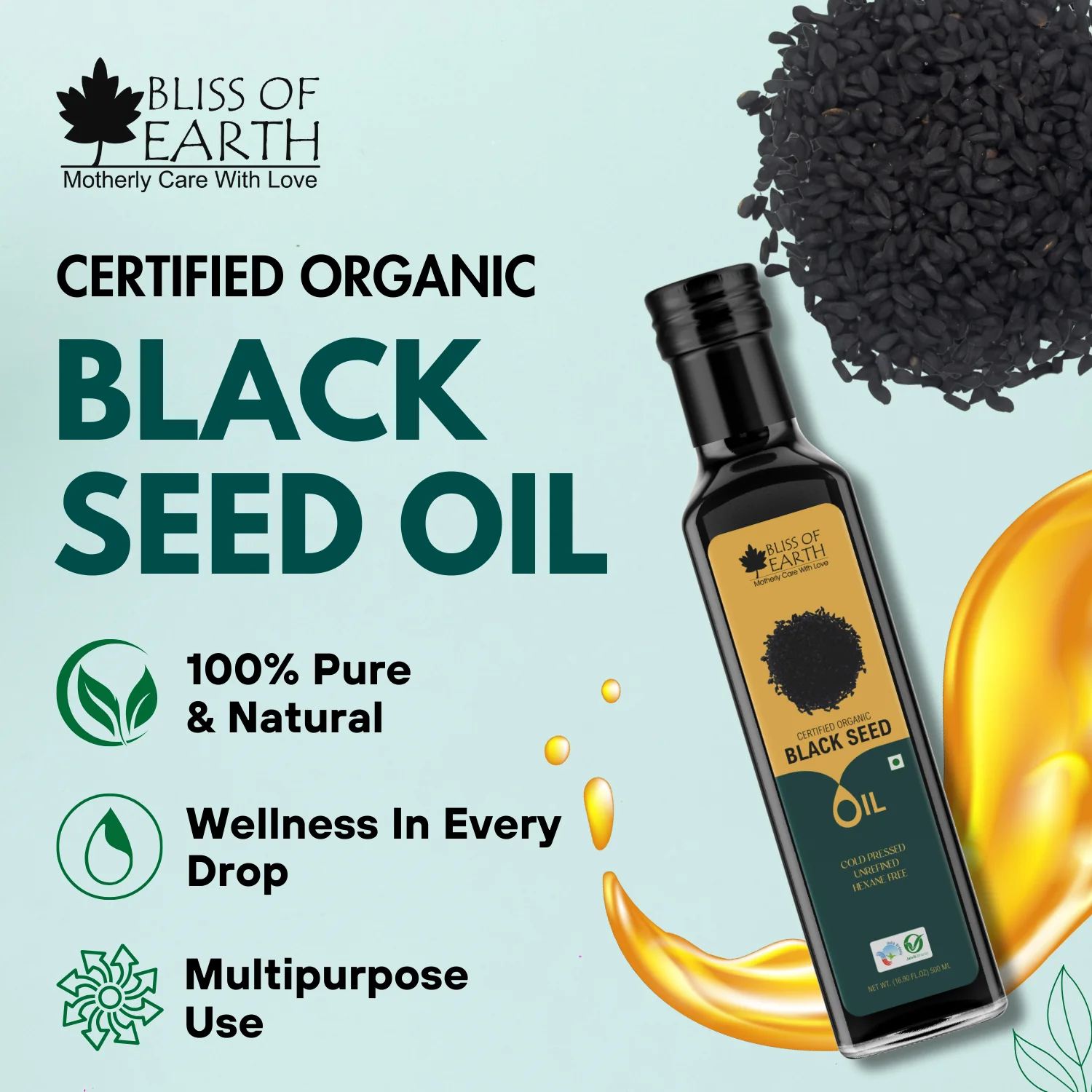 Black Seed (Kalonji) Oil - Image 3
