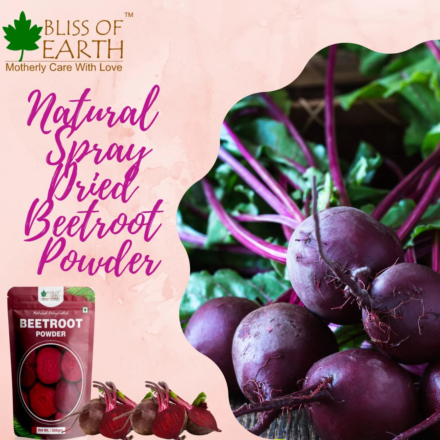 Bliss of Earth 1kg Beetroot Powder - Image 2