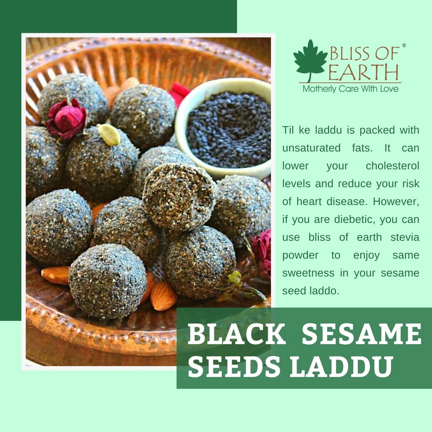 Unhulled Black Sesame Seeds 1kg - Image 10