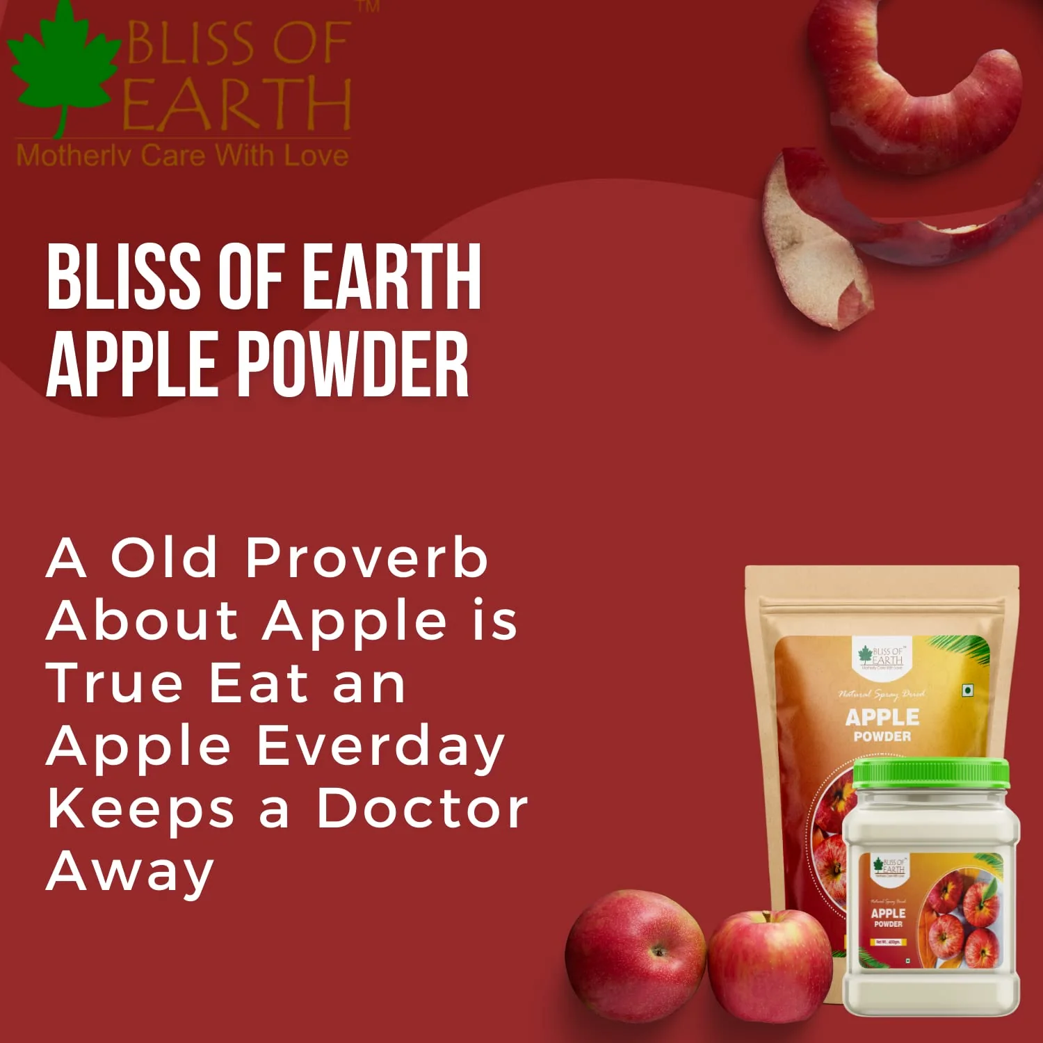 APPLE POWDER 1kg - Image 2